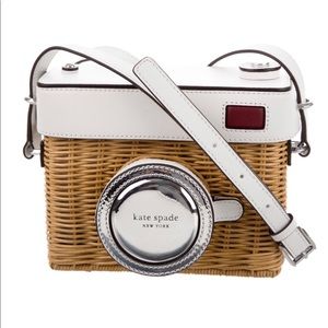 Kate Spade Wicker Camera Bag